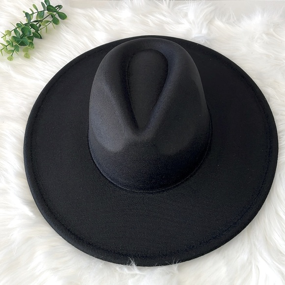 Black Fedora Hat - Picture 2 of 13